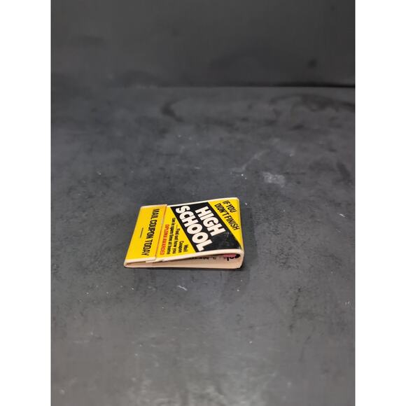 American School‎ High School Diploma, Match Box, Matchbook Collectible, Vintage - Picture 4 of 6
